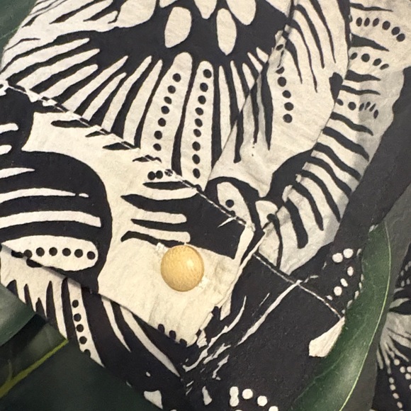 Rachel Zoe Monochrome floral Dress Medium - Picture 7 of 8